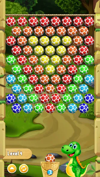 Shoot Dinosaur Eggs  [МОД Бесконечные монеты] Screenshot 4