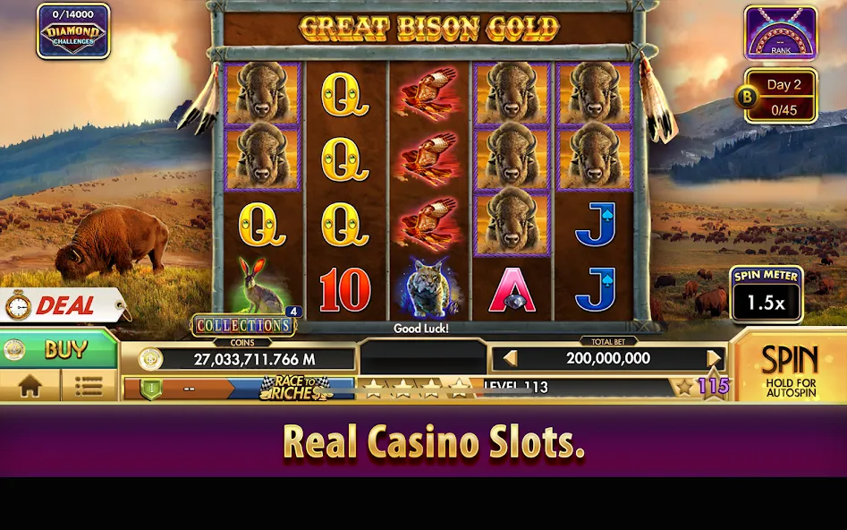 Black Diamond Casino Slots (СЛОТЫ)  [МОД Меню] Screenshot 3