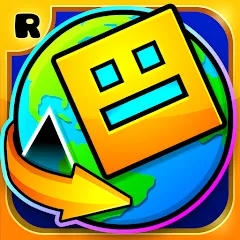 Взлом Geometry Dash World (Геометри Дэш Ворлд)  [МОД Бесконечные монеты] - последняя версия apk на Андроид