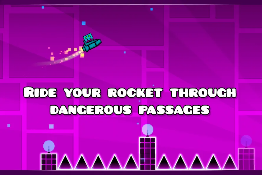 Geometry Dash Lite (Геометрия Дэш Лайт)  [МОД Бесконечные монеты] Screenshot 2