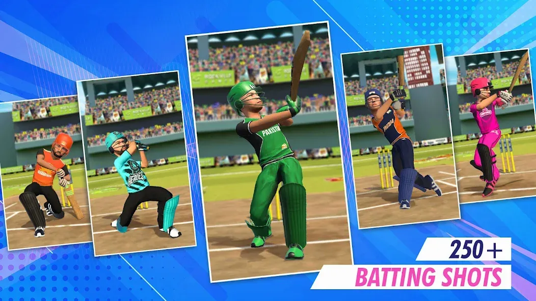 RVG Real World Cricket Game 3D (РВГ Реальная Мировая Крикетная Игра 3D)  [МОД Menu] Screenshot 4