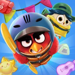 Скачать взлом Angry Birds Match 3 (Энгри Бердс Матч 3)  [МОД Меню] - стабильная версия apk на Андроид