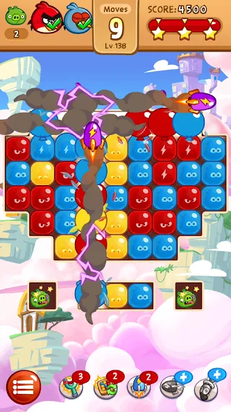 Angry Birds Blast (Энгри Бердс Бласт)  [МОД Menu] Screenshot 2