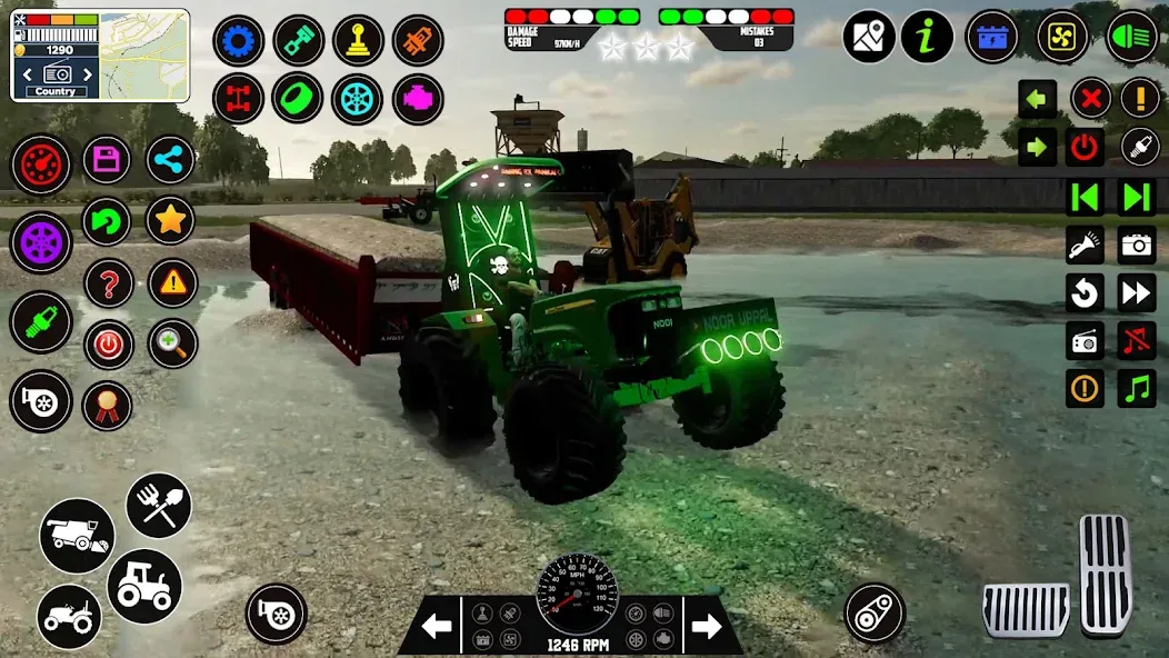 Indian Tractor Farming Games  [МОД Unlimited Money] Screenshot 3