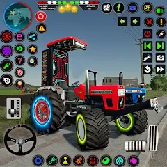 Скачать взлом Indian Tractor Farming Games  [МОД Unlimited Money] - полная версия apk на Андроид