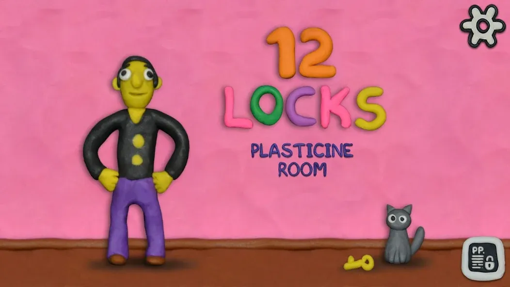 12 LOCKS: Plasticine room  [МОД Unlocked] Screenshot 1