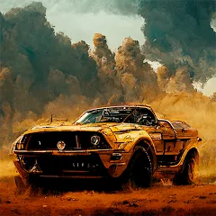 Взломанная Road Warrior: Nitro Car Battle (Роуд Ворриор Нитро)  [МОД Меню] - стабильная версия apk на Андроид