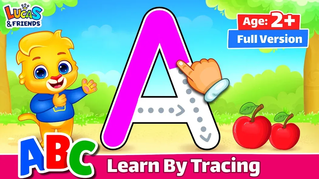 ABC Kids - Tracing & Phonics (ЭйБиСи Кидс)  [МОД Бесконечные монеты] Screenshot 1