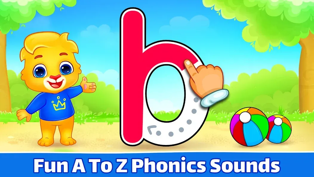 ABC Kids - Tracing & Phonics (ЭйБиСи Кидс)  [МОД Бесконечные монеты] Screenshot 2