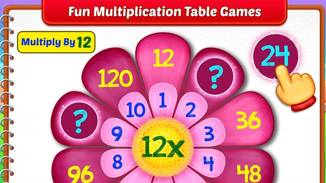 Kids Multiplication Math Games  [МОД Menu] Screenshot 4