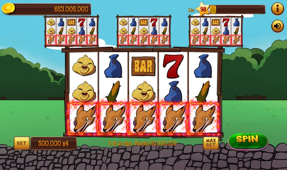 Slot Gallina 4 (Слот Галлина 4)  [МОД Unlocked] Screenshot 2