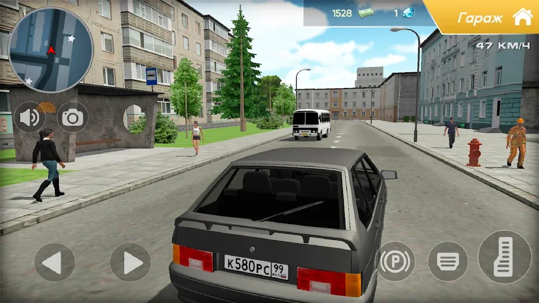 Lada 2114 Car Simulator  [МОД Unlocked] Screenshot 2