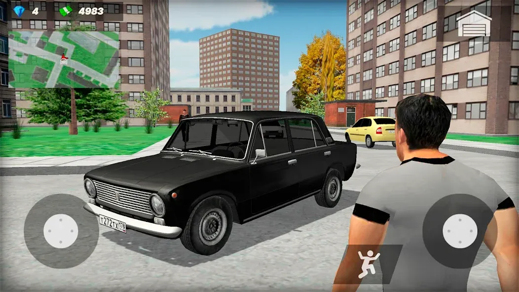 Жигули Копейка. Русские тачки  [МОД Unlimited Money] Screenshot 1