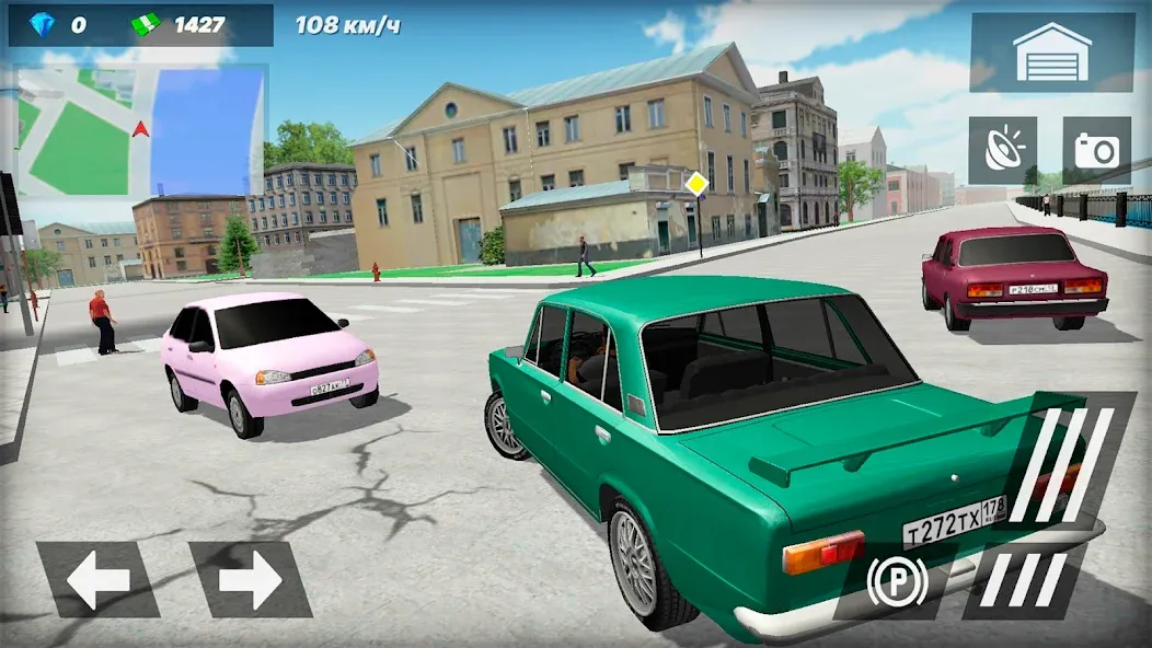 Жигули Копейка. Русские тачки  [МОД Unlimited Money] Screenshot 3