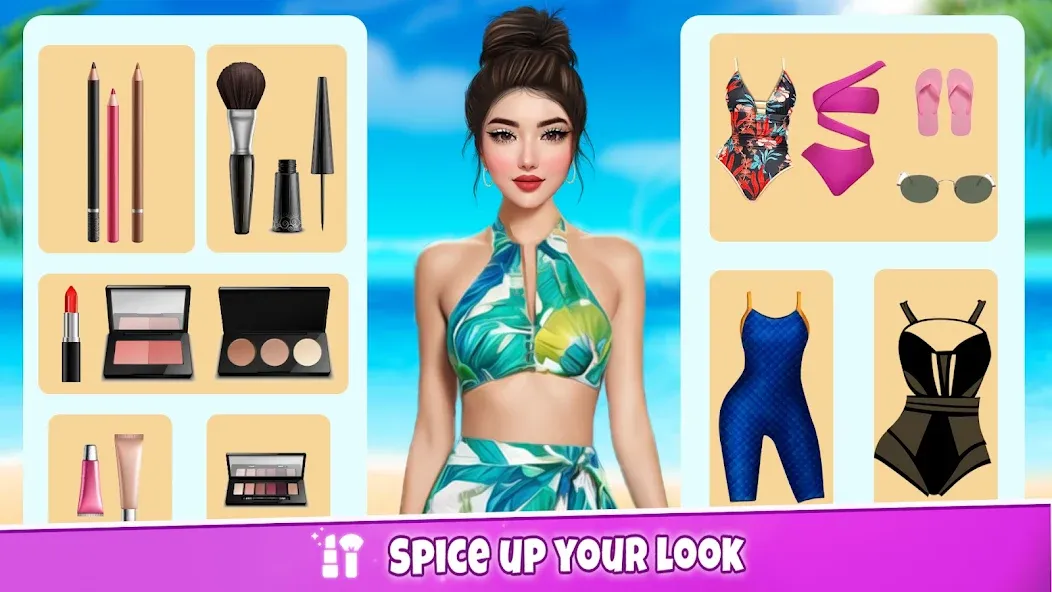 Fashion Artist: Makeup Game  [МОД Бесконечные деньги] Screenshot 5