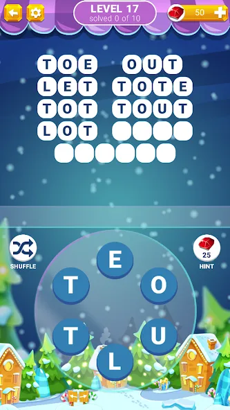 Word Connection: Puzzle Game  [МОД Бесконечные монеты] Screenshot 2