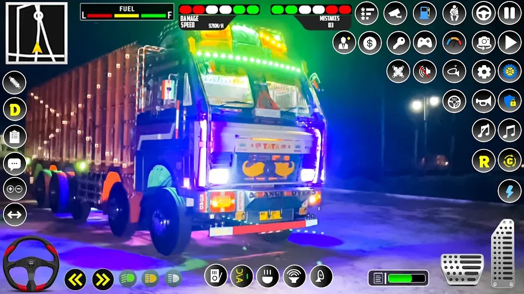 Indian Truck Driver Simulator  [МОД Меню] Screenshot 1