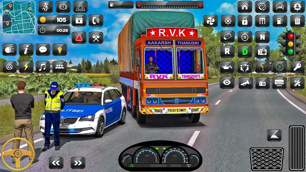 Indian Truck Driver Simulator  [МОД Меню] Screenshot 5