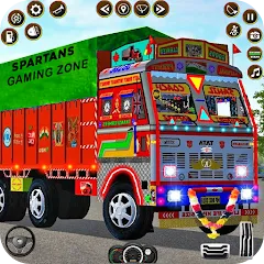 Взломанная Indian Truck Driver Simulator  [МОД Меню] - стабильная версия apk на Андроид