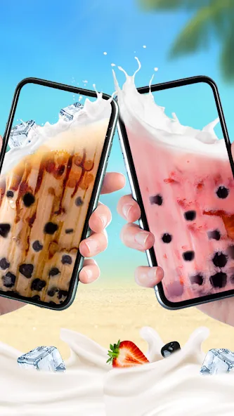 Boba recipe: Drink bubble tea (Рецепт бобы)  [МОД Menu] Screenshot 1