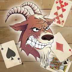 Скачать взломанную Card Game Goat  [МОД Unlocked] - стабильная версия apk на Андроид