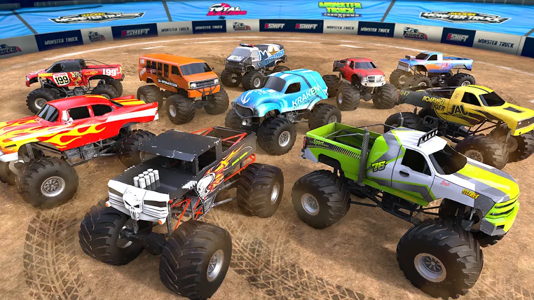 4x4 Monster Truck Racing Games (Монстр Трак Гонки игры)  [МОД Все открыто] Screenshot 3