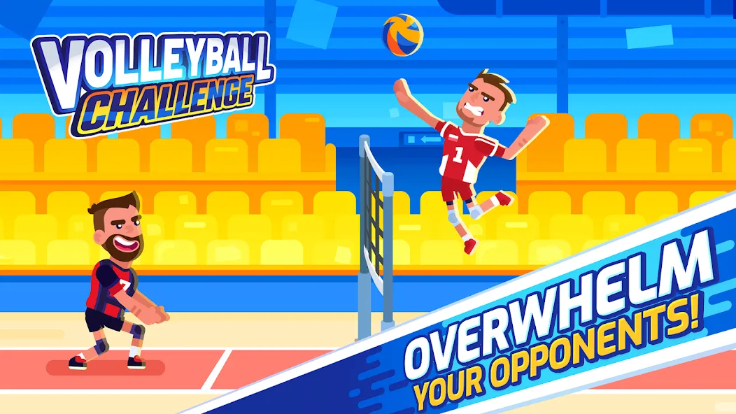 Volleyball Challenge 2024  [МОД Бесконечные монеты] Screenshot 1