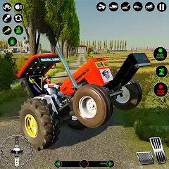 Скачать взломанную Farming Tractor Simulator Game  [МОД Бесконечные монеты] - последняя версия apk на Андроид