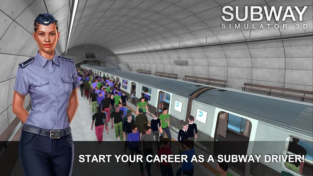 Subway Simulator 3D  [МОД Mega Pack] Screenshot 1