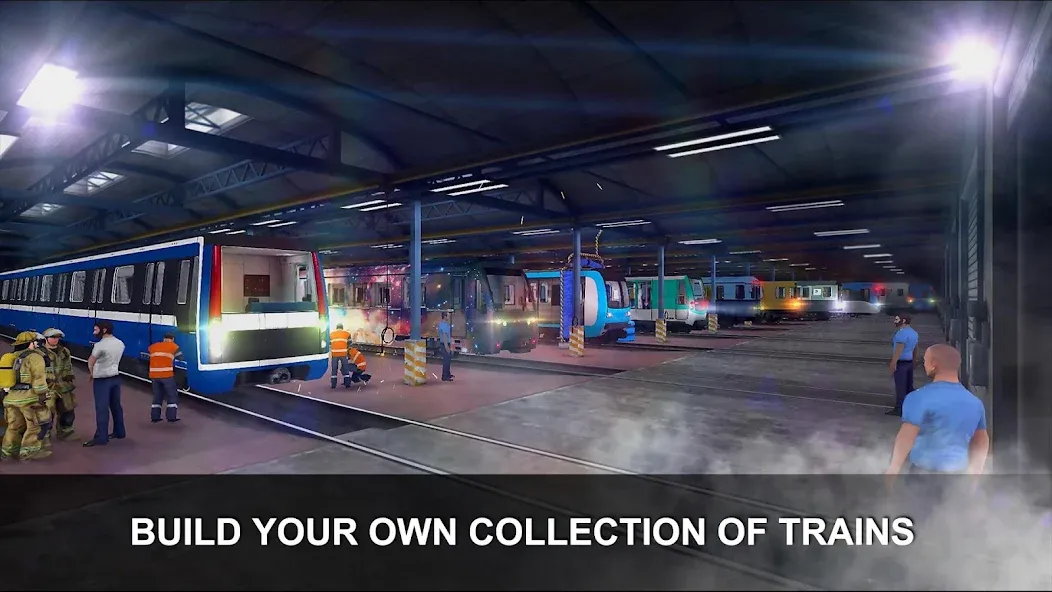 Subway Simulator 3D  [МОД Mega Pack] Screenshot 3