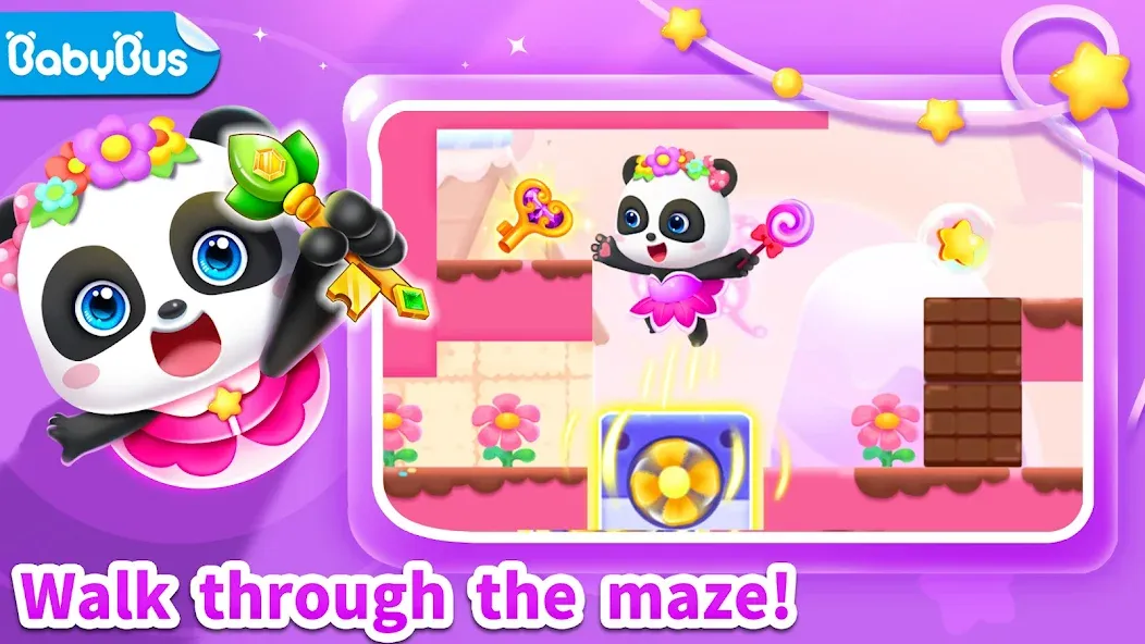 Little Panda’s Jewel Adventure  [МОД Много денег] Screenshot 1