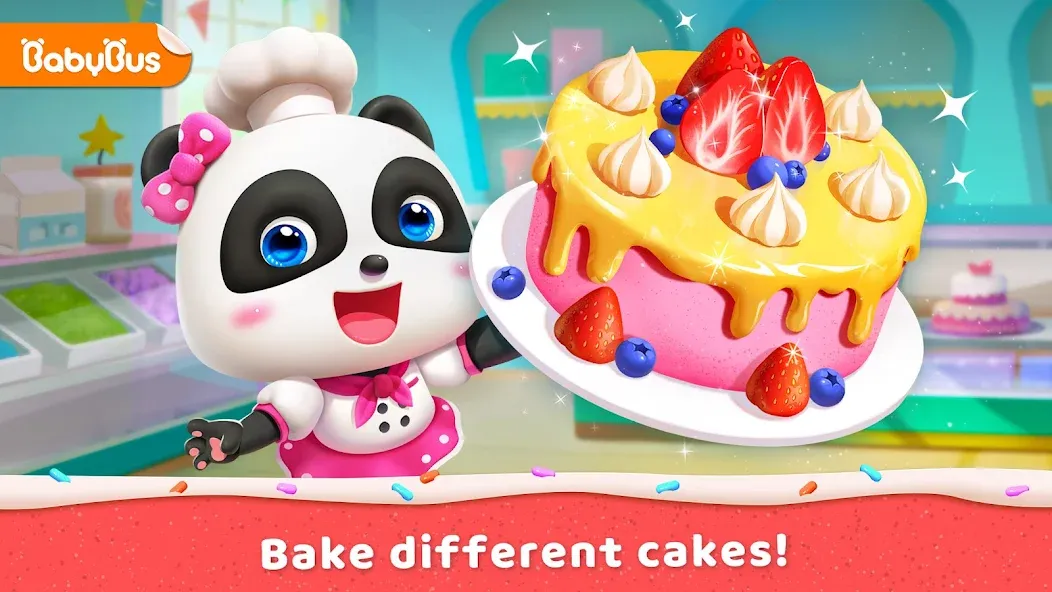 Little Panda's Cake Shop  [МОД Menu] Screenshot 1