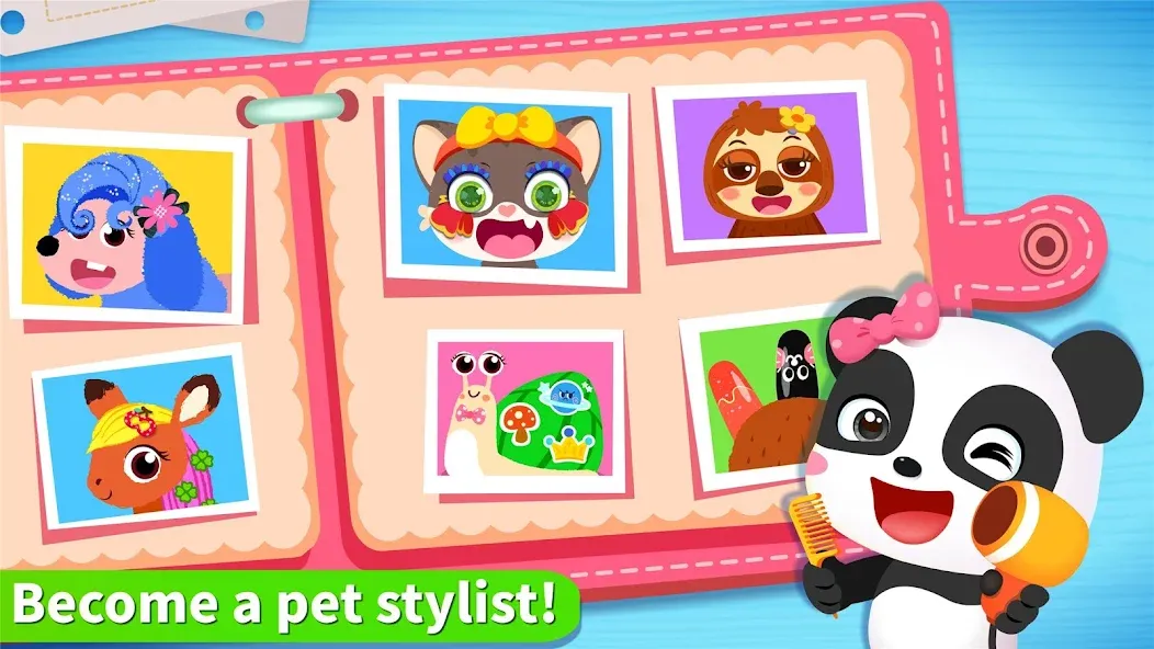 Little Panda's Pet Salon  [МОД Бесконечные монеты] Screenshot 5