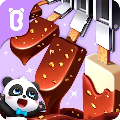 Скачать взломанную Baby Panda’s Ice Cream Shop  [МОД Mega Pack] - полная версия apk на Андроид