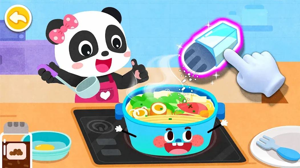 Baby Panda's Kitchen Party  [МОД Бесконечные монеты] Screenshot 3