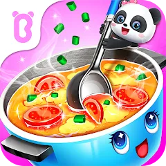 Взломанная Baby Panda's Kitchen Party  [МОД Бесконечные монеты] - стабильная версия apk на Андроид