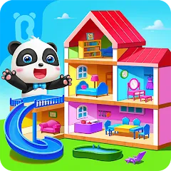 Скачать взлом Baby Panda's House Games  [МОД Бесконечные деньги] - полная версия apk на Андроид