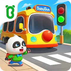 Взломанная Baby Panda's School Bus  [МОД Бесконечные деньги] - последняя версия apk на Андроид