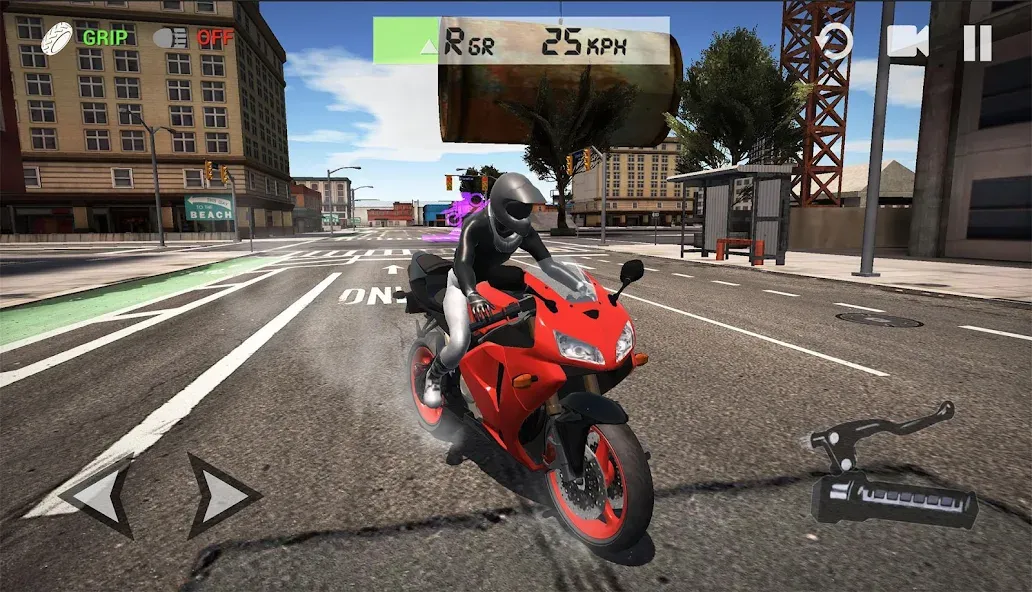 Ultimate Motorcycle Simulator (Ультимативный Мотоциклетный Симулятор)  [МОД Бесконечные деньги] Screenshot 1