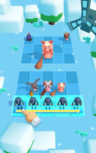 Animal Merge - Evolution Games (Анимал Мерж)  [МОД Бесконечные деньги] Screenshot 2