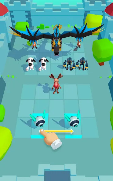 Animal Merge - Evolution Games (Анимал Мерж)  [МОД Бесконечные деньги] Screenshot 4