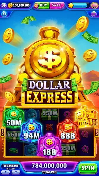 Jackpotland-Vegas Casino Slots (Джекпотлэнд)  [МОД Все открыто] Screenshot 4