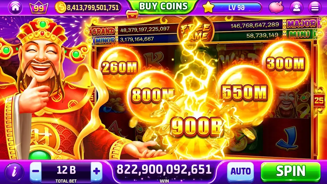 Golden Casino - Slots Games (Голден Казино)  [МОД Меню] Screenshot 1