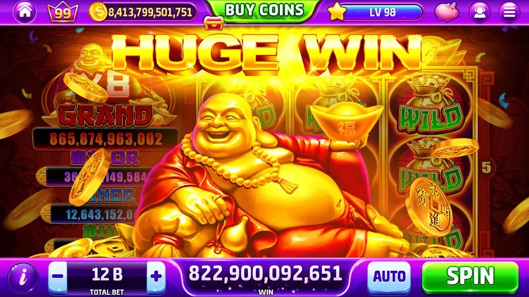 Golden Casino - Slots Games (Голден Казино)  [МОД Меню] Screenshot 5