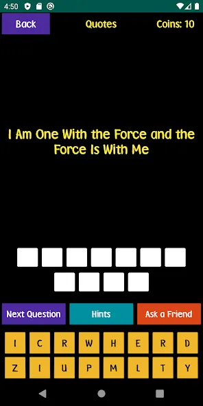 Quiz For SW Fans (Квиз для фанатов ЗВЗ)  [МОД Много денег] Screenshot 4