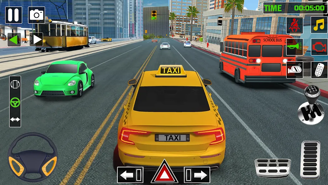 City Taxi Games-Taxi Car Games (Сити Такси Игры)  [МОД Menu] Screenshot 4