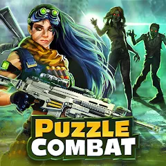 Скачать взлом Puzzle Combat: Match-3 RPG (Пазл Комбат)  [МОД Бесконечные монеты] - последняя версия apk на Андроид