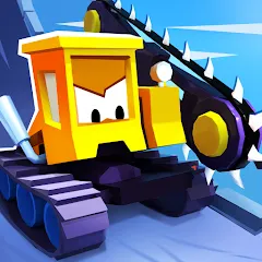 Взломанная Car Eats Car 5 - Battle Arena (С тс Са 5)  [МОД Много монет] - стабильная версия apk на Андроид