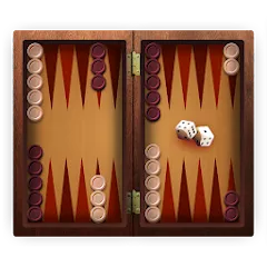 Скачать взломанную Backgammon Offline  [МОД Menu] - полная версия apk на Андроид