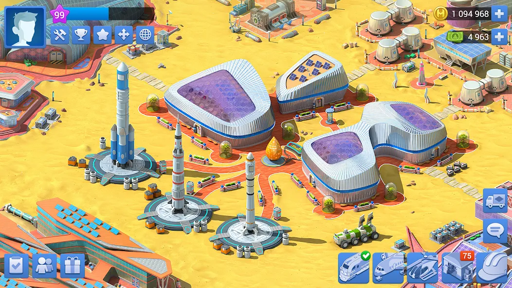 Megapolis: City Building Sim (Мегаполис)  [МОД Много денег] Screenshot 2